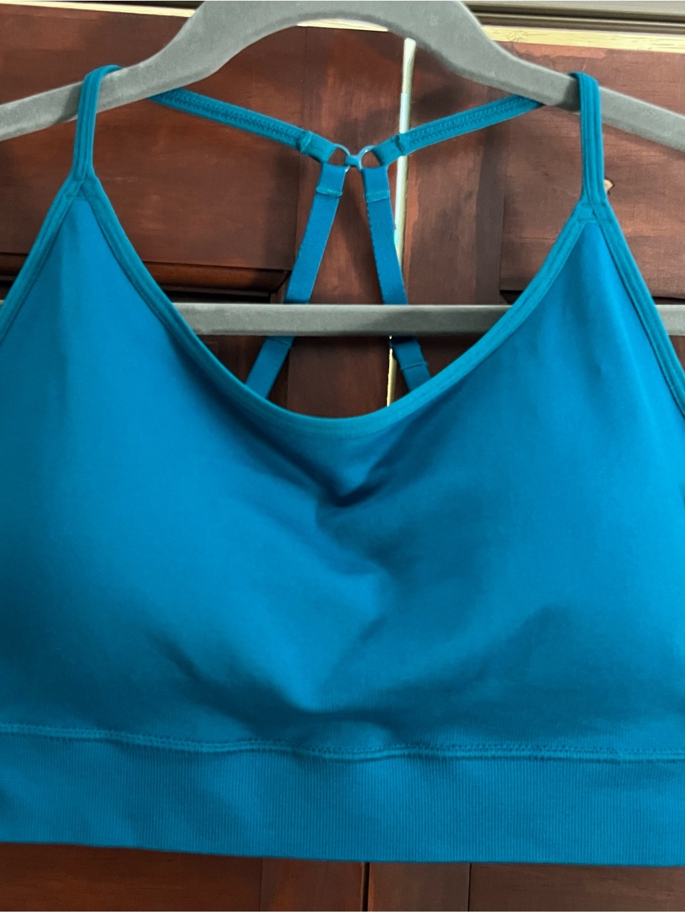 Women’s Xersion Strappy Bralette in Teal - Comfortable Everyday Support